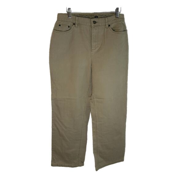 Christopher & Banks Tan Women’s Pants, Size 10s, Pre-owned - Picture 1 of 7